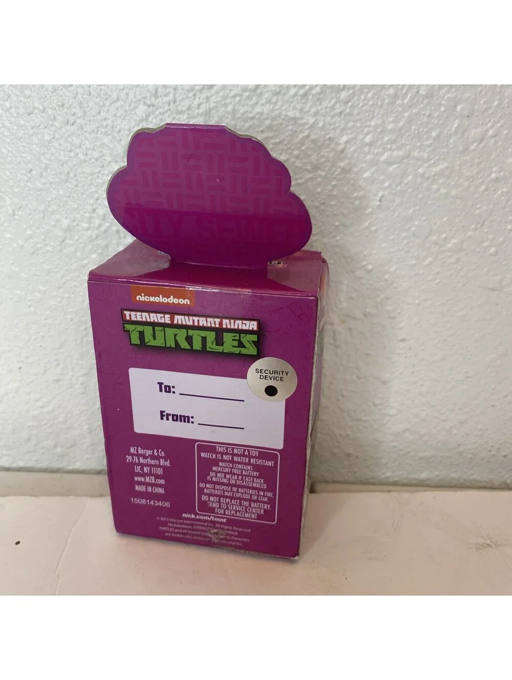 Nickelodeon Teenage Mutant Ninja Turtles 2015 Wristwatch Untested